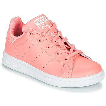 Schuhe Mädchen Sneaker Low adidas Originals STAN SMITH C Rosa