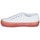 Schuhe Damen Sneaker Low Superga 2750-JELLYGUM COTU Weiss