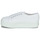 Schuhe Damen Sneaker Low Superga 2790-COTWPRINTEDLOGOGLITTER Weiss