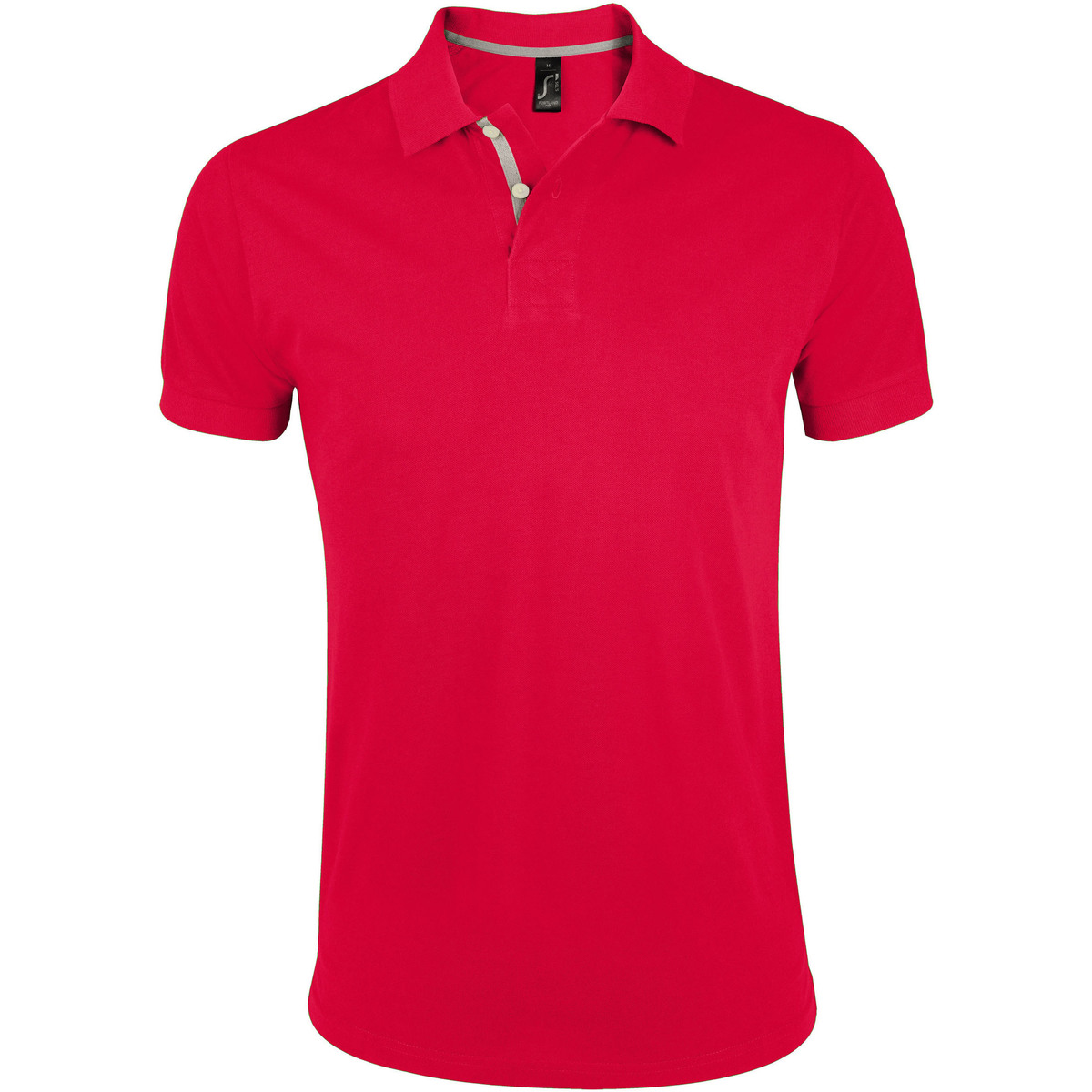 Kleidung Herren Polohemden Sols PORTLAND MODERN SPORT-POLO HOMBRE-100% algodón Rot