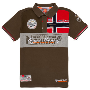 Kleidung Jungen Polohemden Geographical Norway KIDNEY Kaki