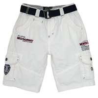 Kleidung Jungen Shorts / Bermudas Geographical Norway POUDRE Weiss