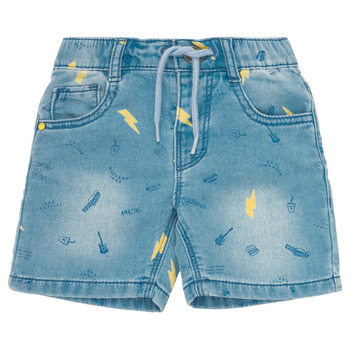 Kleidung Jungen Shorts / Bermudas Ikks PONERMO Blau