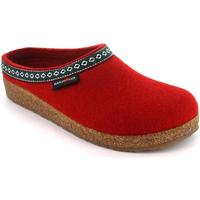 Schuhe Damen Hausschuhe Haflinger HF-FRANZL-red-D Rot