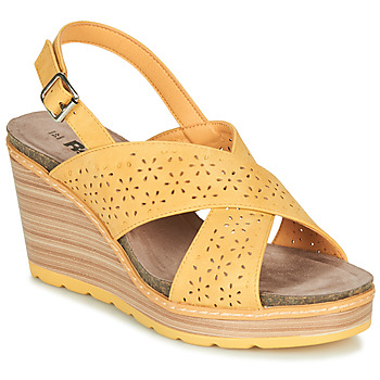 Schuhe Damen Sandalen / Sandaletten Refresh RILO Gelb