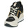 Schuhe Damen Sneaker Low MICHAEL Michael Kors GEORGIE Schwarz / Beige / Gold
