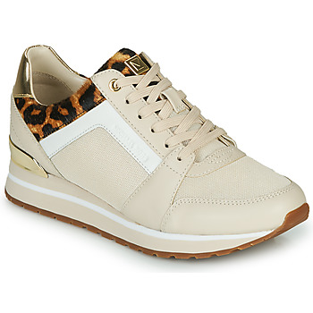 Schuhe Damen Sneaker Low MICHAEL Michael Kors BILLIE Beige / Leopard