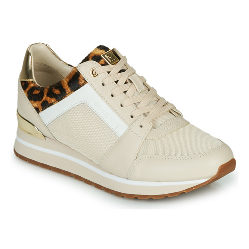 Schuhe Damen Sneaker Low MICHAEL Michael Kors BILLIE Beige / Leopard