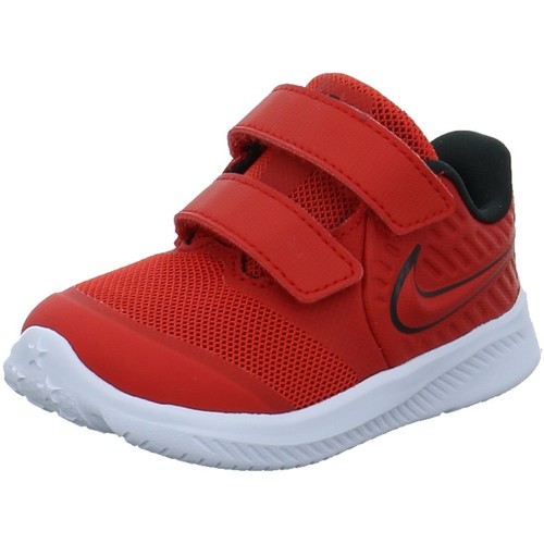 Schuhe Jungen Babyschuhe Nike Low AT1803-600 Rot