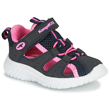 Schuhe Mädchen Sportliche Sandalen Kangaroos KI-ROCK LITE EV Blau / Rosa