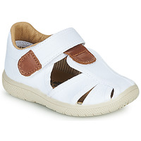 Schuhe Kinder Sandalen / Sandaletten Citrouille et Compagnie GUNCAL Weiss