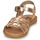 Schuhe Mädchen Sandalen / Sandaletten Citrouille et Compagnie ROLUI Bronze