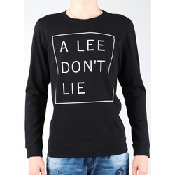 Kleidung Herren Langarmshirts Lee T-Shirt  Don`t Lie Tee LS L65VEQ01 schwarz, weiß