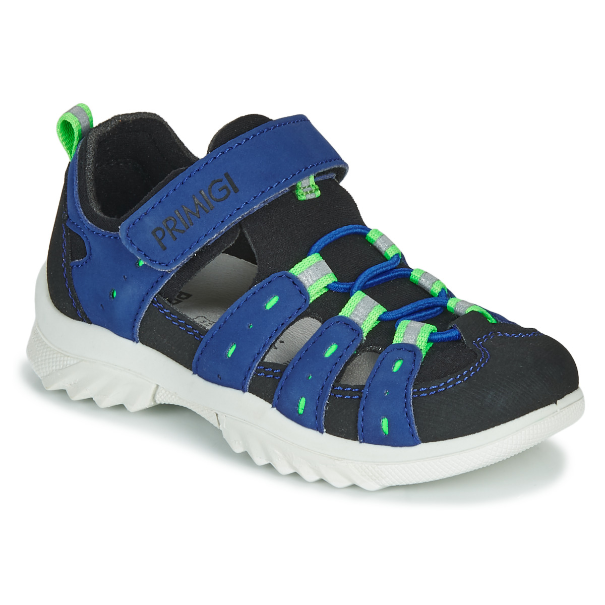 Schuhe Kinder Sportliche Sandalen Primigi 5371822 Blau / Schwarz