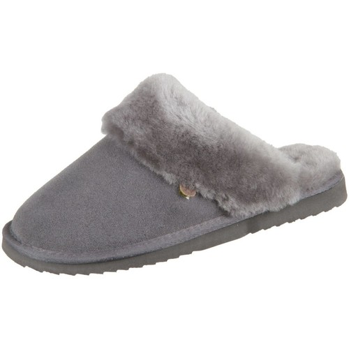 Schuhe Damen Hausschuhe Warmbat Flurry,dk. grey FLS-321085 Grau