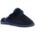 Schuhe Damen Hausschuhe Warmbat Flurry women FLS-3210-45 navy Suede FLS-3210-45 Blau
