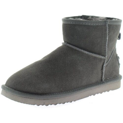 Schuhe Damen Stiefel Oog Stiefeletten ob58544 Grau