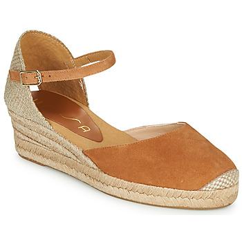 Schuhe Damen Sandalen / Sandaletten Unisa CISCA Camel