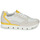 Schuhe Damen Sneaker Low Marco Tozzi 2-23754 Weiss / Gelb