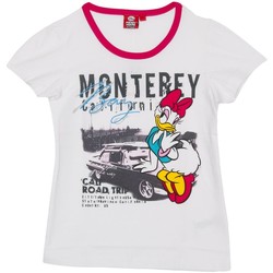 Kleidung Mädchen T-Shirts Disney WD26120-BLANCO Weiss