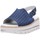 Schuhe Damen Sandalen / Sandaletten CallagHan  Blau