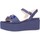 Schuhe Damen Sandalen / Sandaletten Jeannot  Blau