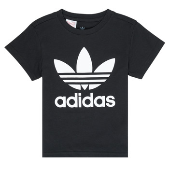 Kleidung Kinder T-Shirts adidas Originals MAXENCE Schwarz