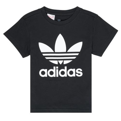Kleidung Kinder T-Shirts adidas Originals MAXENCE Schwarz