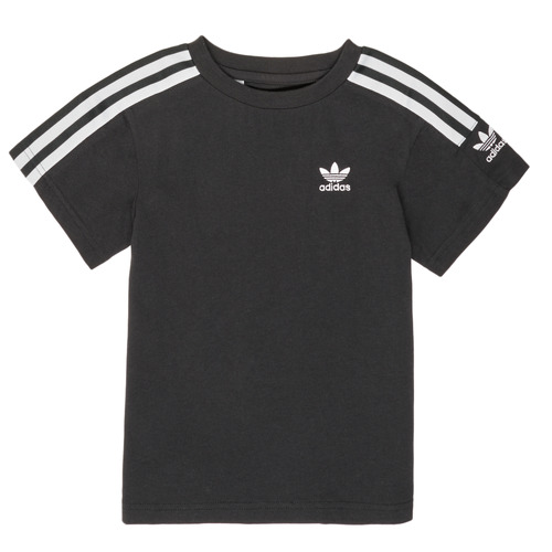 Kleidung Jungen T-Shirts adidas Originals MINACHE Schwarz