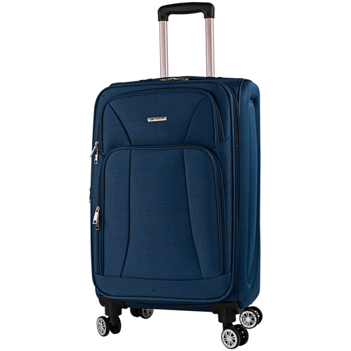 Taschen flexibler Koffer Itaca Bergamo Blau