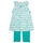 Kleidung Mädchen Kleider & Outfits Emporio Armani Adel Weiss / Blau
