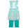 Kleidung Mädchen Kleider & Outfits Emporio Armani Adel Weiss / Blau