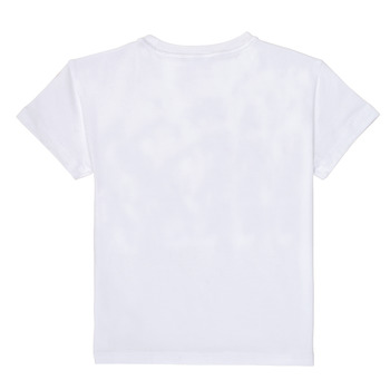 Emporio Armani Amin Weiss - Kleidung T-Shirts Kind 5999 