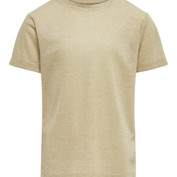 Kleidung Mädchen T-Shirts Only KONSILVERY Gold
