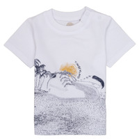 Kleidung Jungen T-Shirts Timberland ANTONIN Weiss