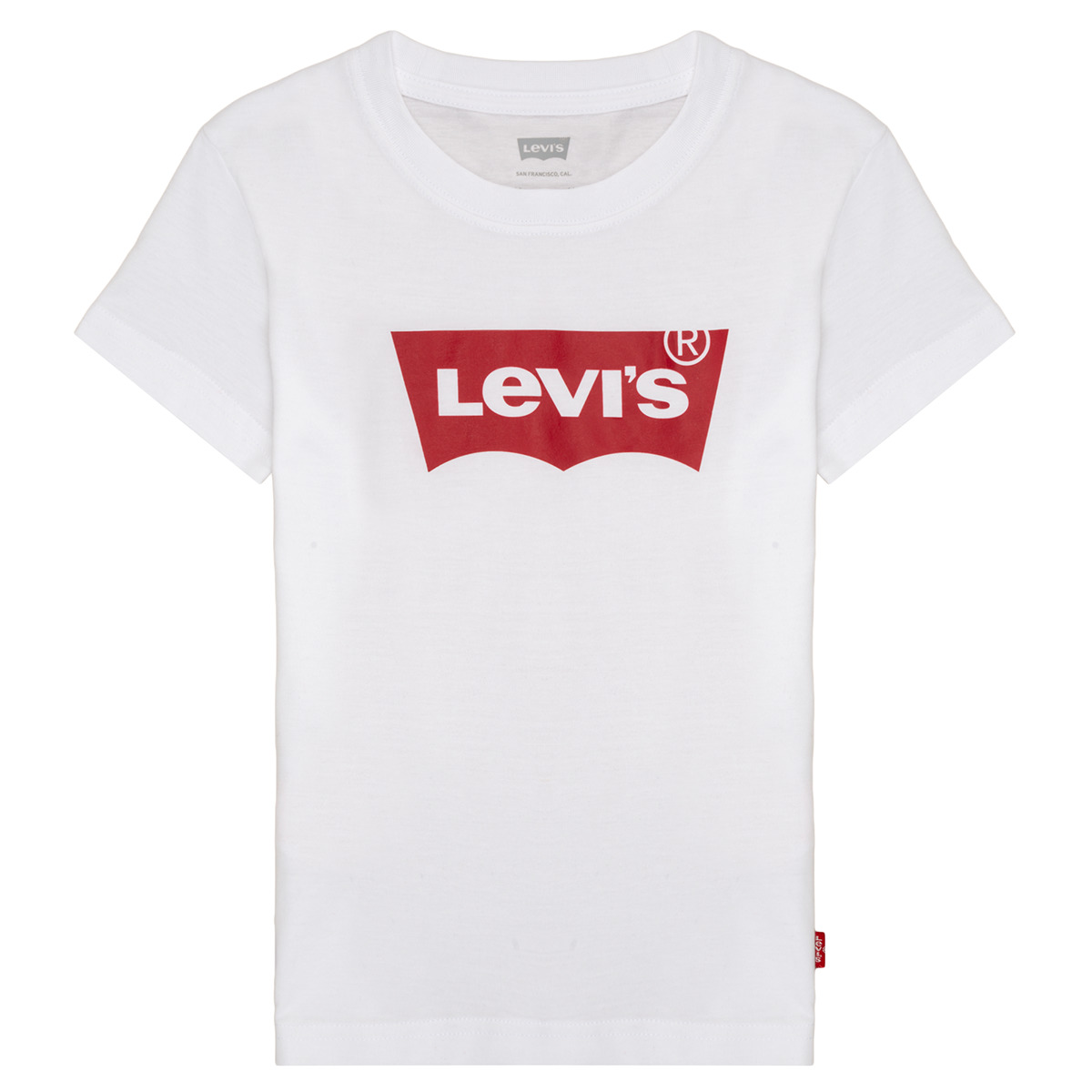 Kleidung Jungen T-Shirts Levi's BATWING TEE Weiss