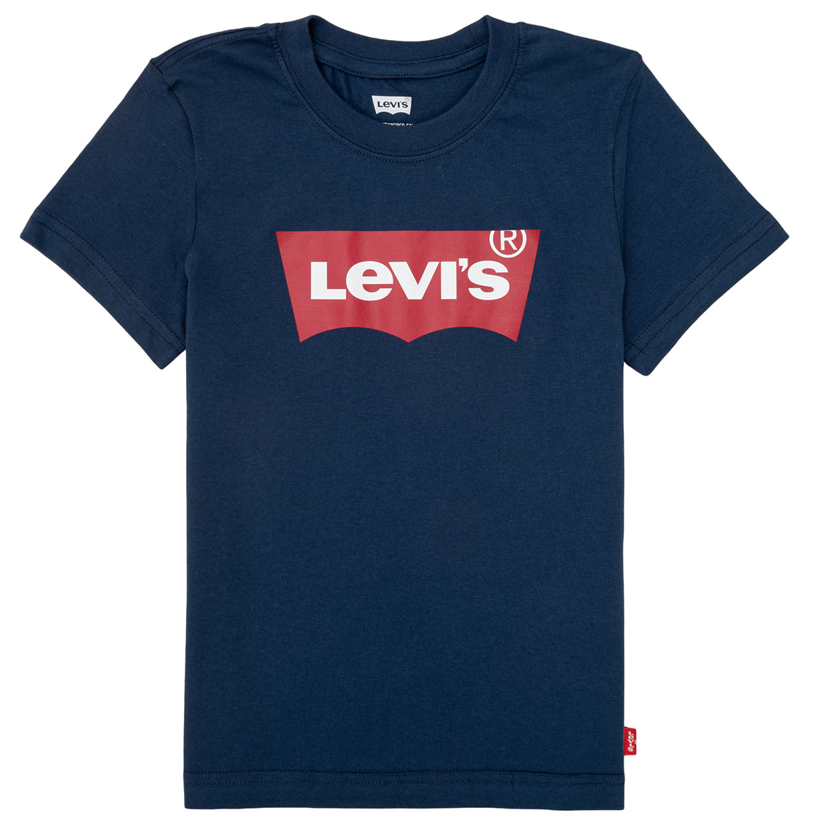 Kleidung Jungen T-Shirts Levi's BATWING TEE Marine