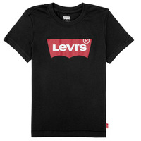 Kleidung Jungen T-Shirts Levi's BATWING TEE Schwarz