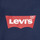 Kleidung Jungen Sweatshirts Levi's BATWING SCREENPRINT HOODIE Marine