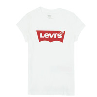 Kleidung Mädchen T-Shirts Levi's BATWING TEE Weiss