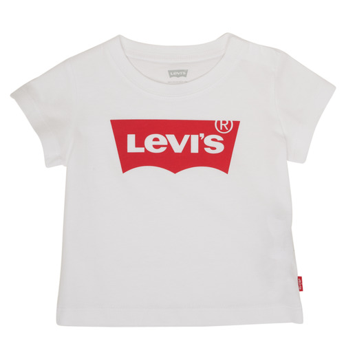 Kleidung Kinder T-Shirts Levi's BATWING TEE Weiss