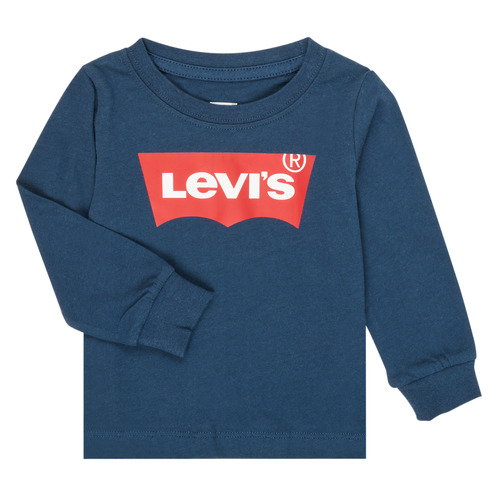 Kleidung Kinder Sweatshirts Levi's BATWING TEE LS Marine