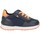 Schuhe Jungen Sneaker Low Hogan HXT4840CF90MB9748S Sneaker Kind Blau / Orange Multicolor