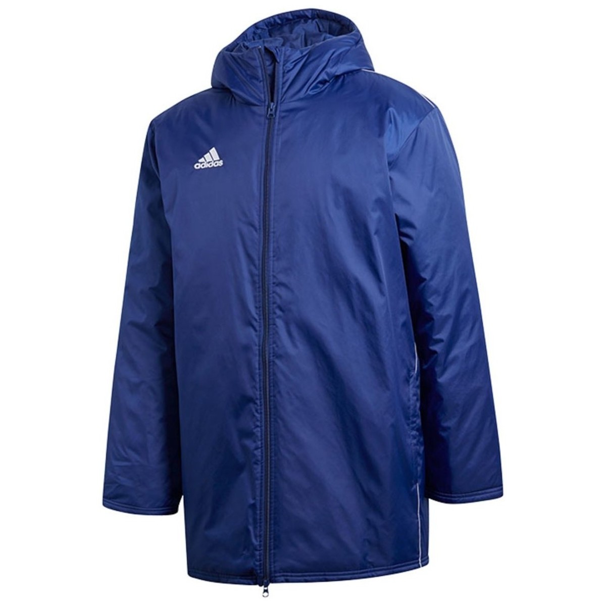 Kleidung Herren Jacken Adidas Sportswear Sport Core 18 Stadium Coac CV3747 Blau