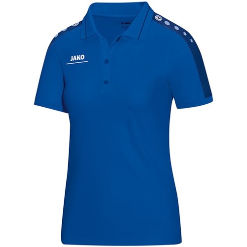 Kleidung Damen T-Shirts & Poloshirts Jako Sport Polo Striker 6316D 04 Blau