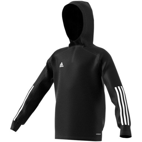 Kleidung Jungen Sweatshirts Adidas Sportswear Sport CON20 TK HOOD Y EK2958 Schwarz