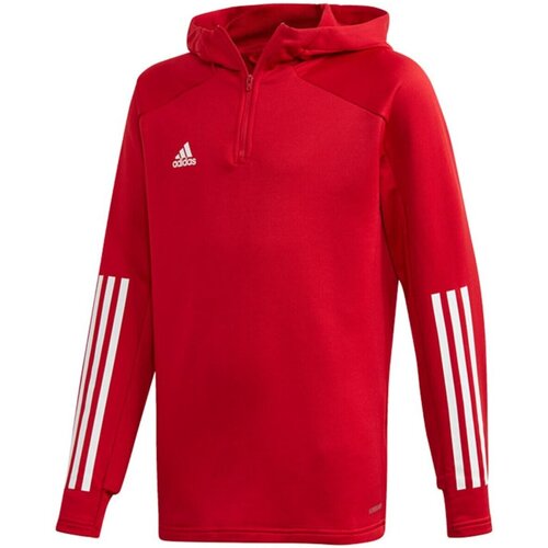 Kleidung Jungen Sweatshirts Adidas Sportswear Sport CON20 TK HOOD Y EK2955 Rot