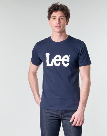 Kleidung Herren T-Shirts Lee LOGO TEE SHIRT Navy