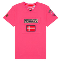 Kleidung Jungen T-Shirts Geographical Norway JIRI Rosa