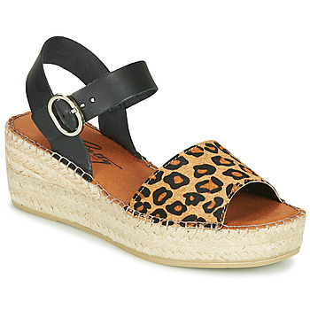 Schuhe Damen Sandalen / Sandaletten Betty London MARILUS Leopard